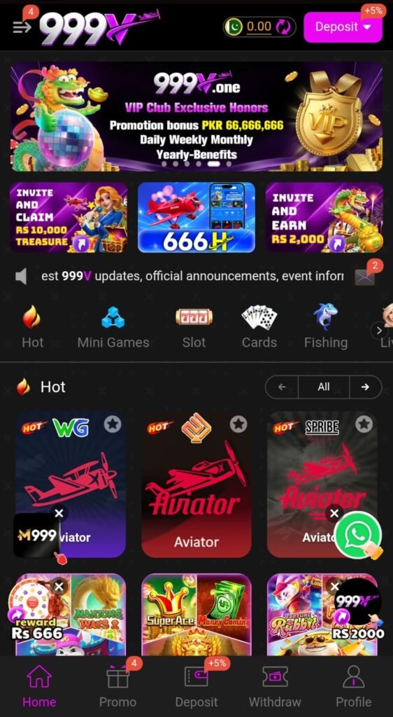 999V Game logo with a bold, modern gaming style and eye-catching design.